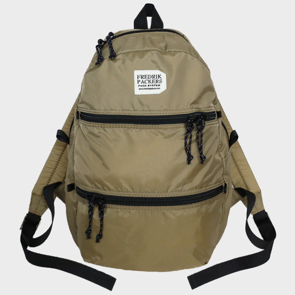 210D DOUBLE ZIP BACK PACK バックパック 【公式】 FREDRIK